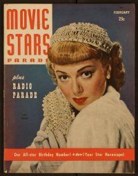 2d109 MOVIE STARS PARADE magazine February 1948 great portrait of Lana Turner by Eric Carpenter!