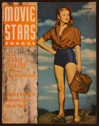 2d110 MOVIE STARS PARADE magazine March 1948 June Haver by Frank Powolny from Summer Lightning!