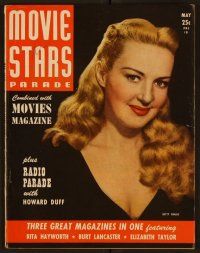 2d112 MOVIE STARS PARADE magazine May 1948 Betty Grable from That Lady in Ermine by Frank Powolny!
