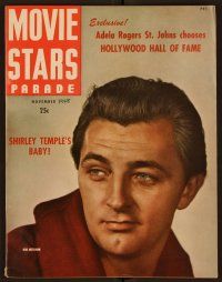 2d118 MOVIE STARS PARADE magazine Nov. 1948 Robert Mitchum in Rachel & The Stranger by Bachrach!