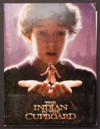2d249 INDIAN IN THE CUPBOARD presskit '95 Hal Scardino, Litefoot, family classic!