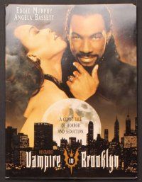 2d263 VAMPIRE IN BROOKLYN presskit '95 Eddie Murphy, Angela Bassett, directed by Wes Craven!