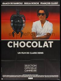 2e325 CHOCOLAT French 1p '88 a film by Claire Denis set in West Africa, Giulia Boschi
