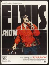 2e358 ELVIS: THAT'S THE WAY IT IS French 1p '70 great image of Presley singing on stage!