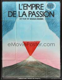 2e359 EMPIRE OF PASSION French 1p '78 Japanese sex crimes, wild surreal sexy art by Topor!