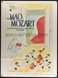 2e383 FROM MAO TO MOZART French 1p '80 classical music, great art of juvenile orchestra by Sempe!