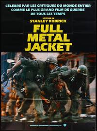 2e386 FULL METAL JACKET French 1p '87 Stanley Kubrick bizarre Vietnam War movie, different image!