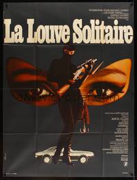 2e398 GOLDEN CLAWS OF THE CAT GIRL French 1p '68 La louve solitaire, sexy assassin Danieli Gaubert!