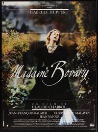 2e466 MADAME BOVARY French 1p '91 Isabelle Huppert, Gustave Flaubert, directed by Claude Chabrol!