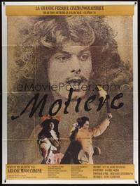 2e481 MOLIERE French 1p '78 great image of Philippe Caubere as Jean-Baptiste Poquelin!