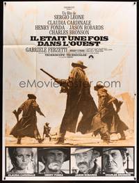 2e497 ONCE UPON A TIME IN THE WEST French 1p R70s Leone, Cardinale, Fonda, Bronson & Robards!