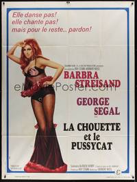 2e499 OWL & THE PUSSYCAT French 1p '70 sexiest Barbra Streisand, no longer a story for children!