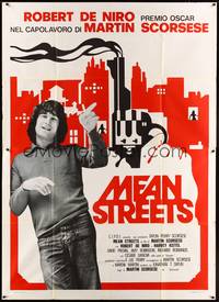 2e231 MEAN STREETS Italian 2p R70s Robert De Niro, Martin Scorsese, cool different image!