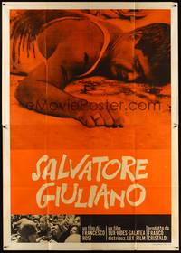 2e250 SALVATORE GIULIANO Italian 2p '65 the life & death of Sicily's outstanding outlaw!