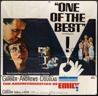 2f022 AMERICANIZATION OF EMILY 6sh '64 James Garner, Julie Andrews, written by Paddy Chayefsky!