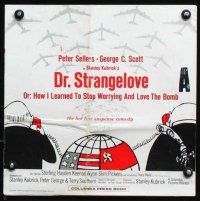 2f133 DR. STRANGELOVE pressbook '64 Stanley Kubrick classic, Sellers, Tomi Ungerer art!