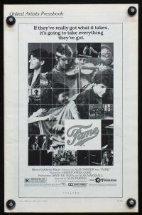 2f146 FAME pressbook '80 Alan Parker, Irene Cara, it's going to take everything they've got!