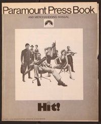 2f191 HIT pressbook '74 Billy Dee Williams, Richard Pryor, Paul Hampton