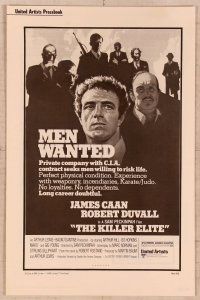 2f239 KILLER ELITE pressbook '75 James Caan & Robert Duvall, directed by Sam Peckinpah!