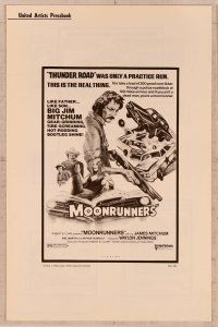 2f325 MOONRUNNERS pressbook '74 Waylon Jennings, James Mitchum, moonshine bootlegging!