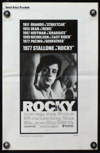 2f424 ROCKY pressbook '77 boxer Sylvester Stallone, Talia Shire, boxing classic!