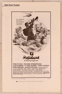 2f430 ROSEBUD pressbook '75 directed by Otto Preminger, Peter O'Toole, Richard Attenborough