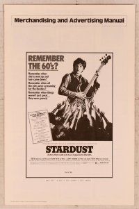 2f473 STARDUST pressbook '74 Michael Apted directed, David Essex, Keith Moon rock & roll!