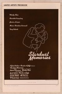 2f474 STARDUST MEMORIES pressbook '80 directed by Woody Allen, Charlotte Rampling