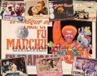 2g020 LOT OF 316 LOBBY CARDS lot '52 - '74 Mask of Fu Manchu, To Sir With Love, Finian's Rainbow