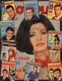2g031 LOT OF 10 ENGLISH PHOTOPLAY MAGAZINES lot '63-4 Billy Fury, Richard Chamberlain, Sophia Loren!