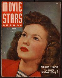 2g109 MOVIE STARS PARADE magazine December 1946 Shirley Temple from Honeymoon by Bachrach!