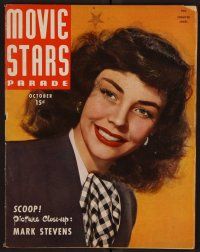 2g107 MOVIE STARS PARADE magazine October 1946 Jennifer Jones from Duel in the Sun by Powolny!
