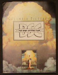 2g239 BABY-SITTERS CLUB presskit '95 directed by Melanie Mayron, from best-selling books!