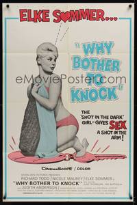 2h231 DON'T BOTHER TO KNOCK 1sh '65 super sexy Elke Sommer in underwear, Why Bother to Knock?