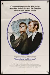 2h796 SOMETHING FOR EVERYONE 1sh '70 Angela Lansbury, Michael York, directed by Harold Prince!
