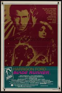 2j288 BLADE RUNNER Aust 1sh '82 Ridley Scott sci-fi classic, Harrison Ford, Sean Young!