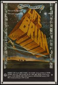 2j308 LIFE OF BRIAN Aust 1sh '79 Monty Python, he's not the Messiah, he's just a naughty boy!