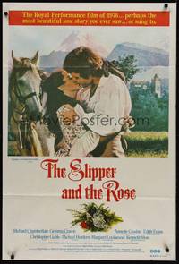 2j329 SLIPPER & THE ROSE Aust 1sh '76 Richard Chamberlain, Gemma Craven as Cinderella!
