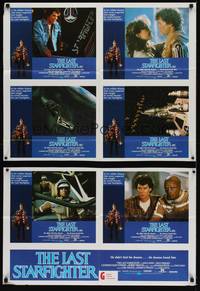 2j277 LAST STARFIGHTER Aust LC poster '84 Lance Guest & Catherine Mary Stewart!