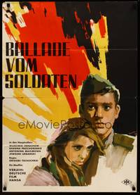 2j606 BALLAD OF A SOLDIER German '61 Russian award winner, Ballada o Soldate!