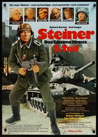 2j622 BREAKTHROUGH German '79 Andrew McLaglen directed, great image of soldier Richard Burton!