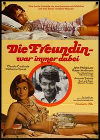 2j659 DIARY OF A TELEPHONE OPERATOR German '73 sexy images of Claudia Cardinale & Catherine Spaak!