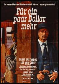 2j684 FOR A FEW DOLLARS MORE German '66 Sergio Leone's Per qualche dollaro in piu, Clint Eastwood