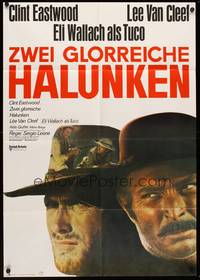 2j698 GOOD, THE BAD & THE UGLY German R72 Clint Eastwood, Lee Van Cleef, Sergio Leone!