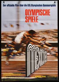 2j770 OLYMPICS IN MEXICO German '69 Alberto Isaac's Olimpiada en Mexico, cool sports image!