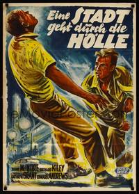 2j779 PHENIX CITY STORY German '55 classic noir, it took the military to subdue their sin!