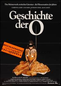 2j810 STORY OF O German '75 Histoire d'O, Udo Kier, x-rated, wild sex images!