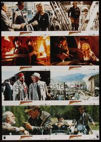 2j969 INDIANA JONES & THE LAST CRUSADE German LC poster '89 Harrison Ford, Sean Connery & Doody!