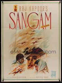 2j154 SANGAM Indian '64 Raj Kapoor, Rajendra Kumar!