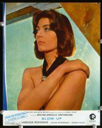 2j207 BLOW-UP 6 French LCs '67 Michelangelo Antonioni, David Hemmings, sexy Vanessa Redgrave!